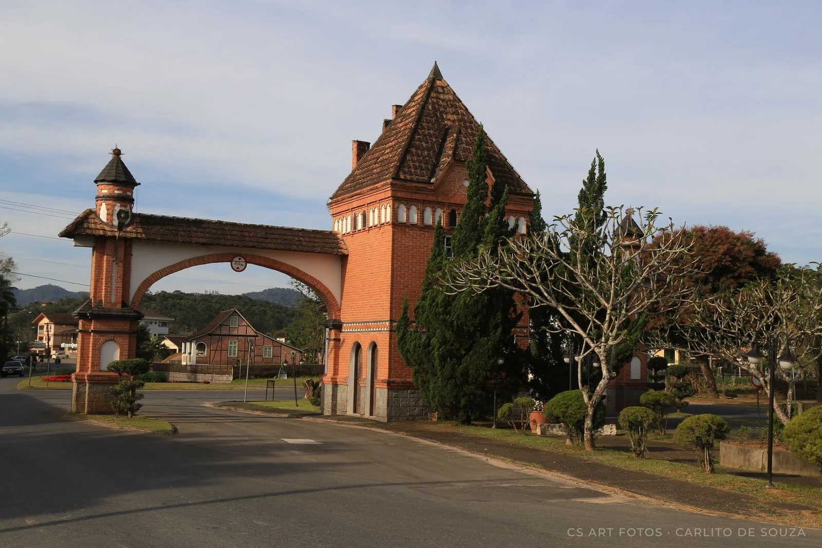 Portal de tijolos