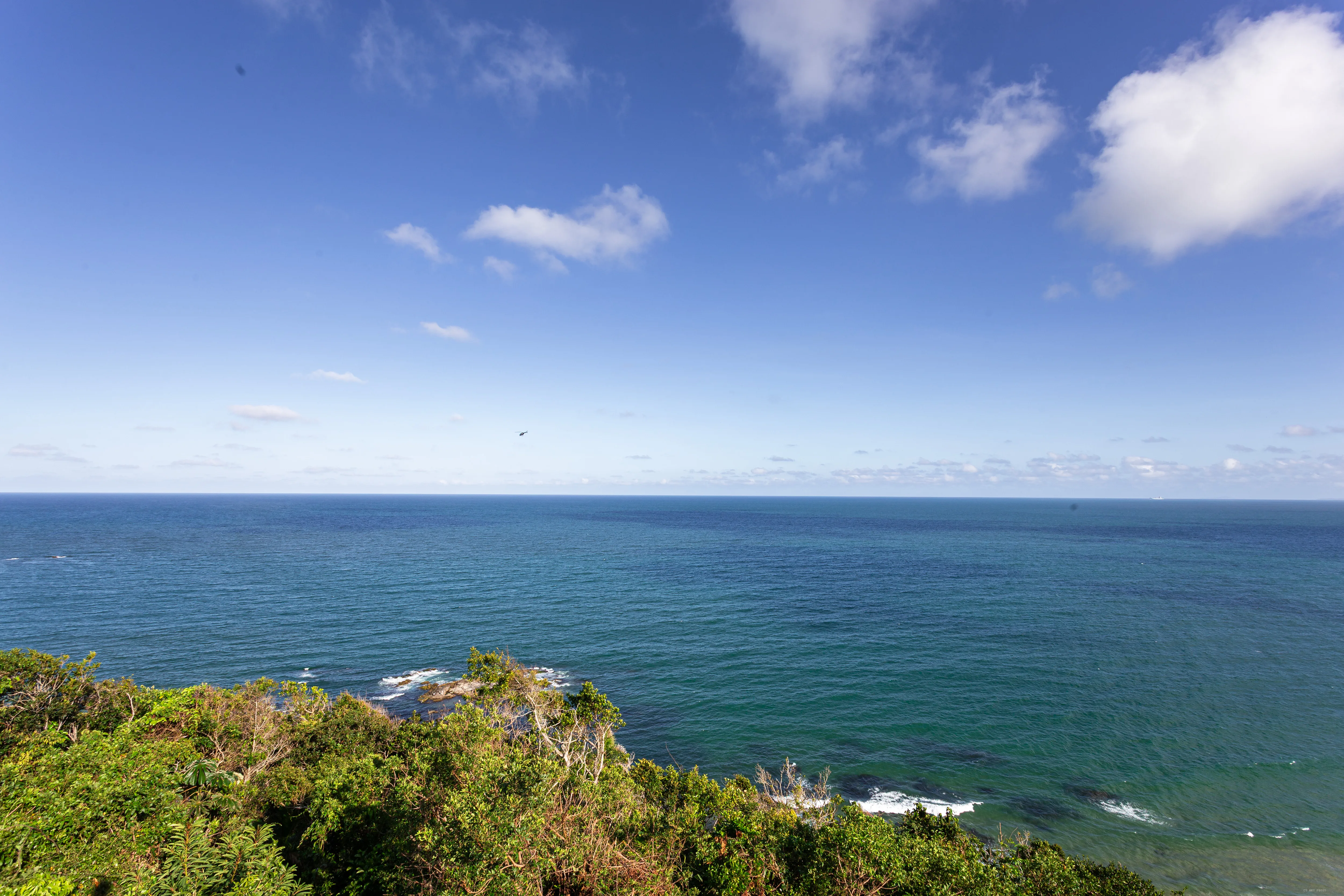 Horizonte de mar aberto