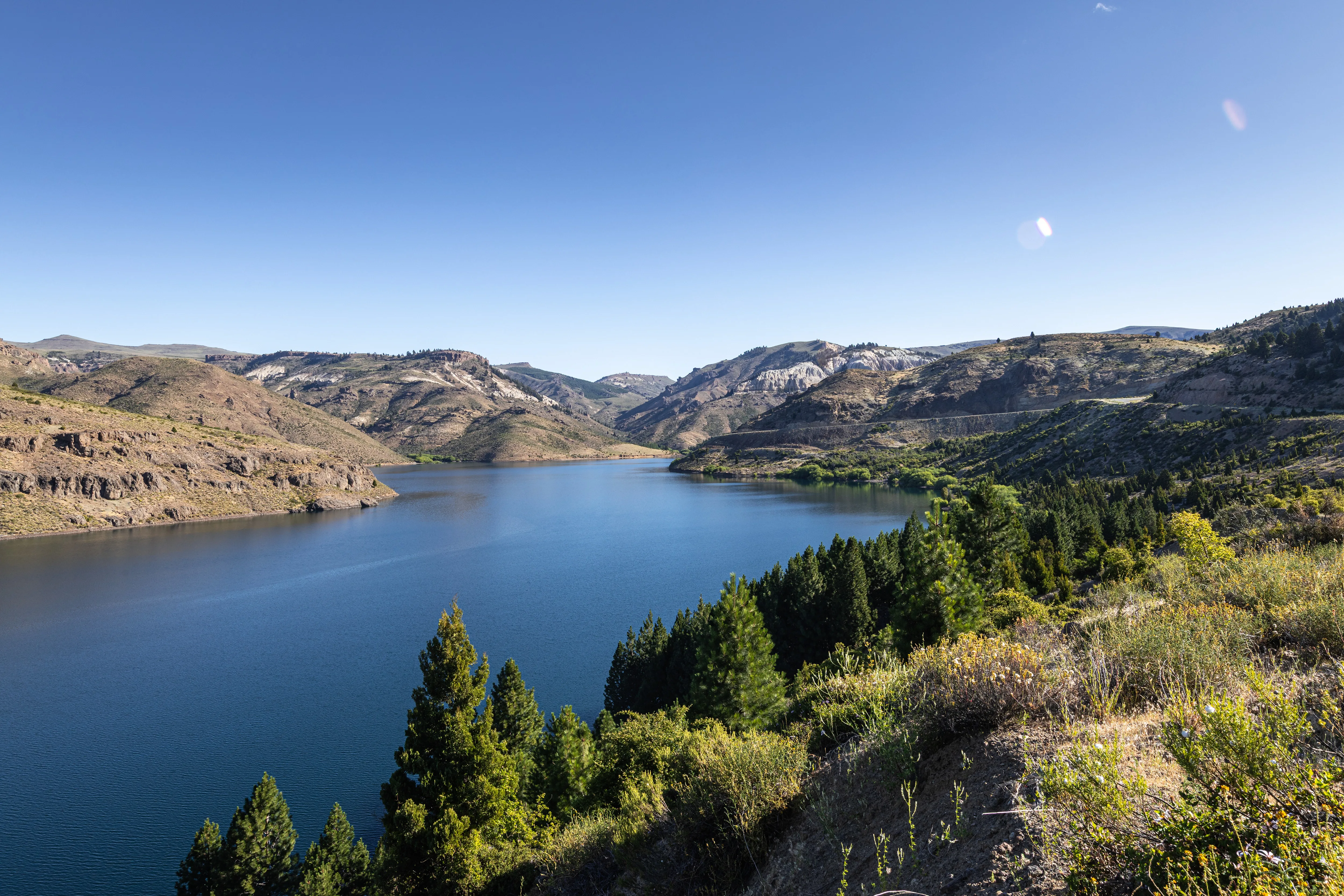 Lago do alto