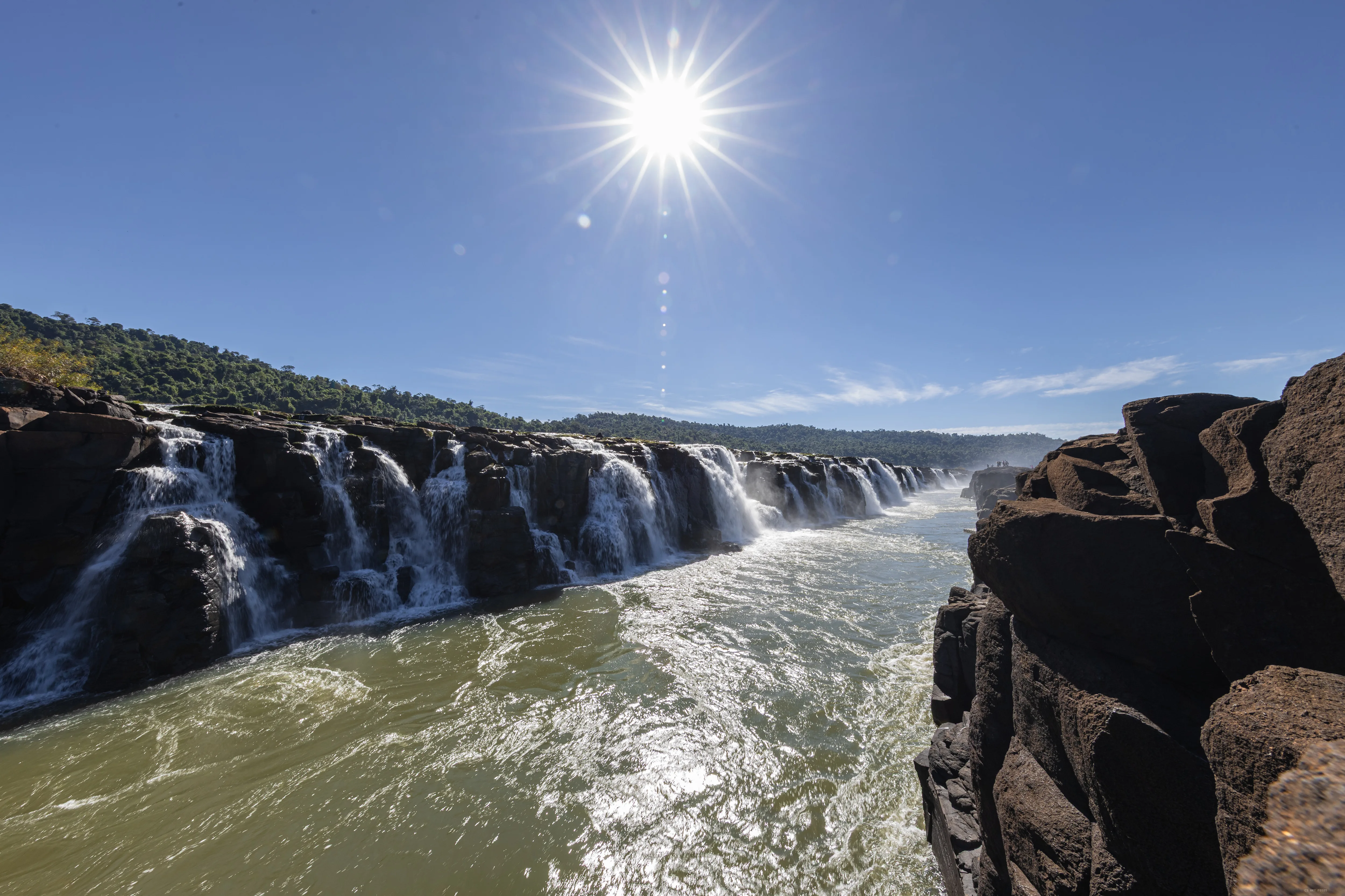 Brilho sobre o salto