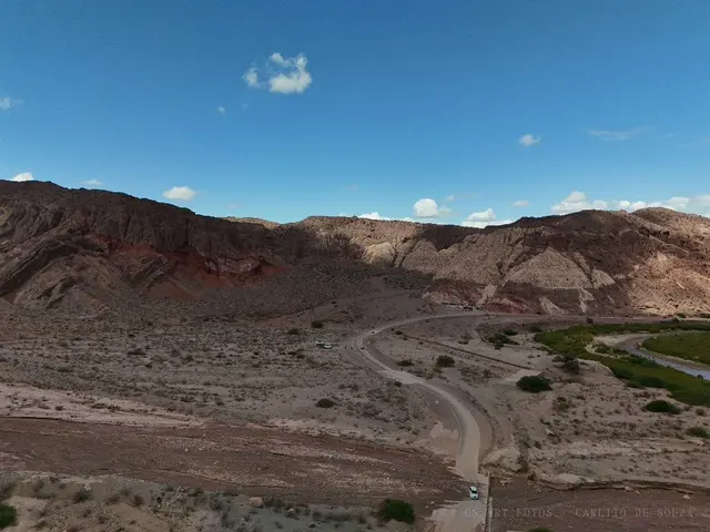 O vale visto de cima