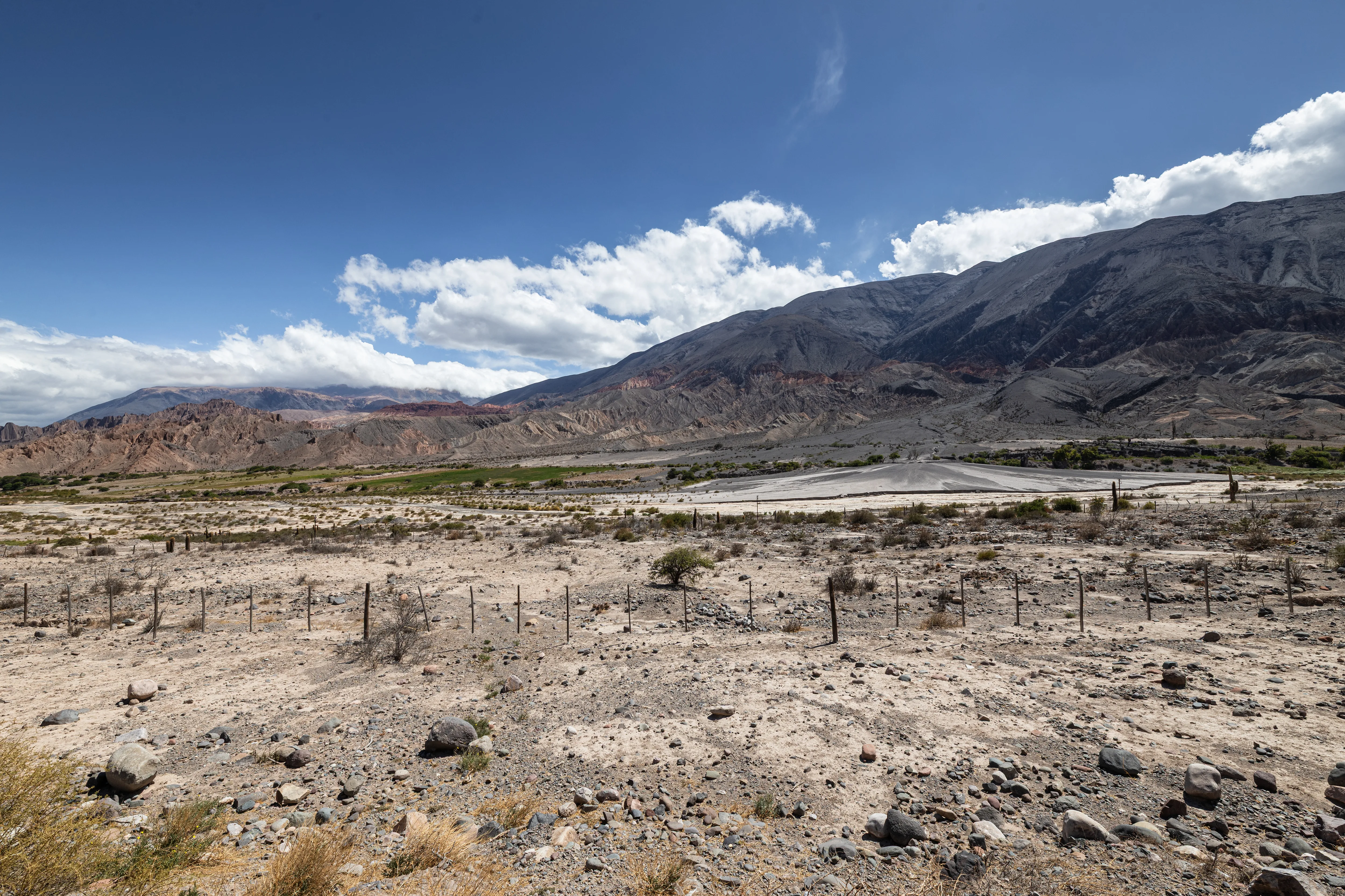 Planície de pedras soltas