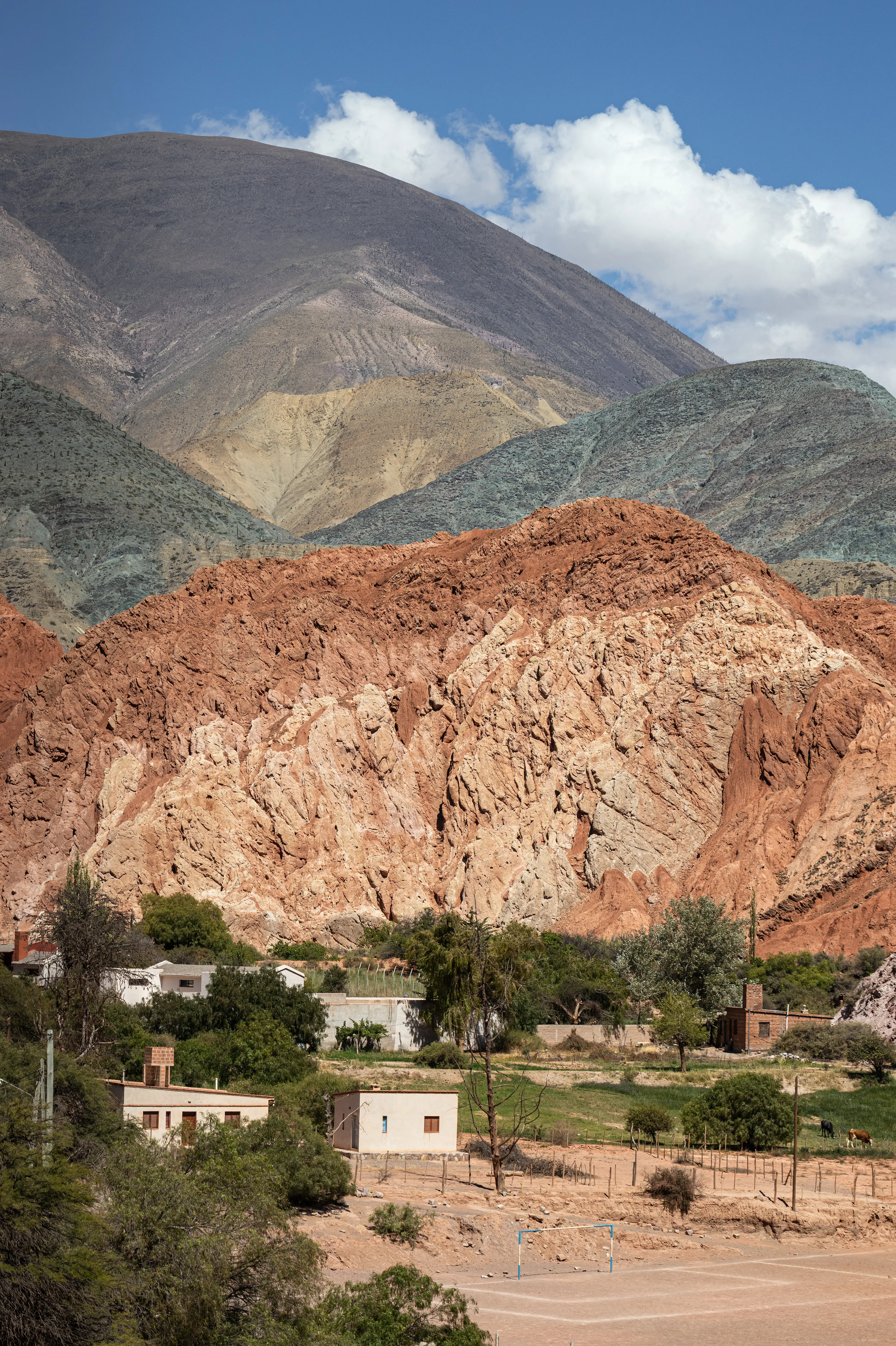 Casas brancas, cerro vermelho